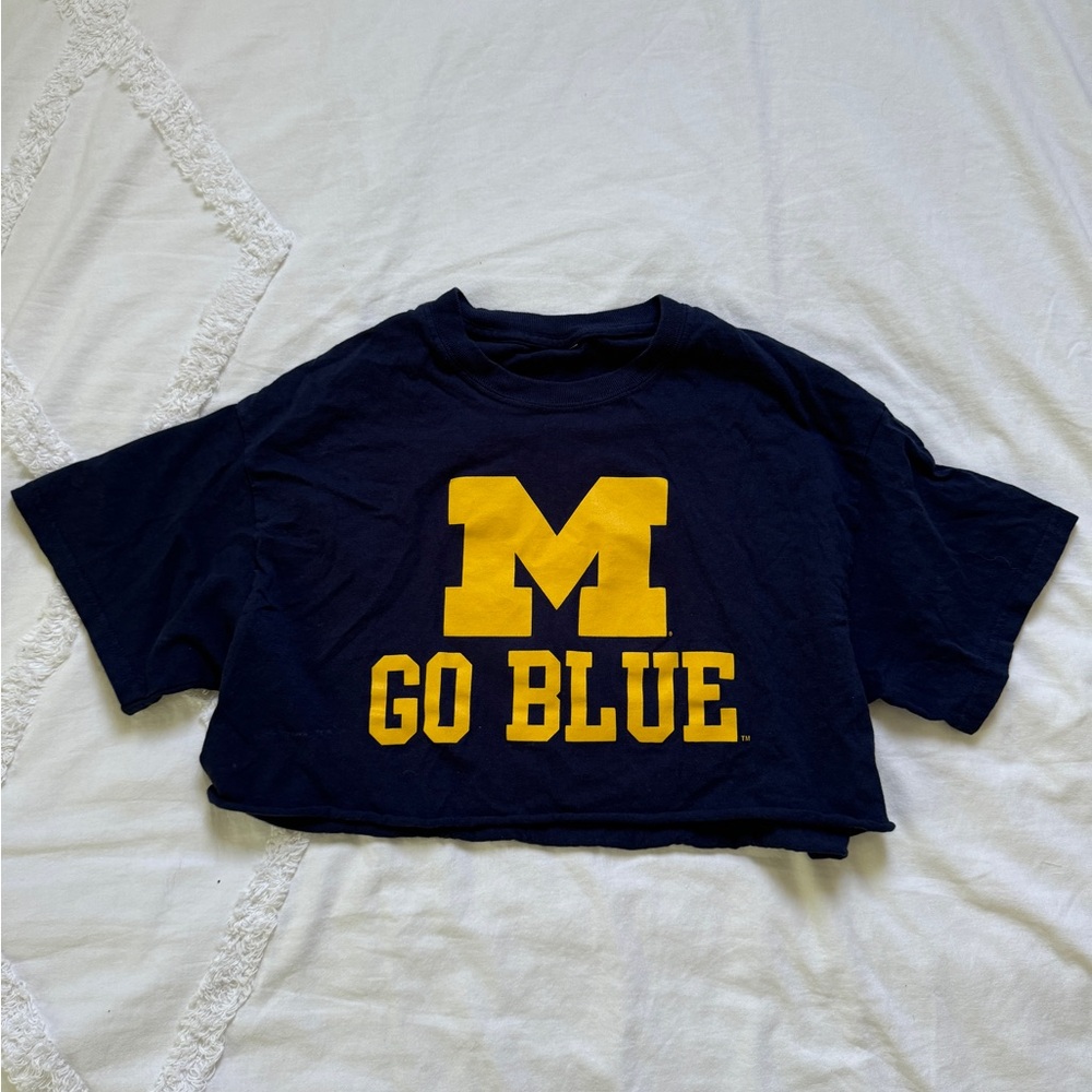 Michigan Cropped Tee